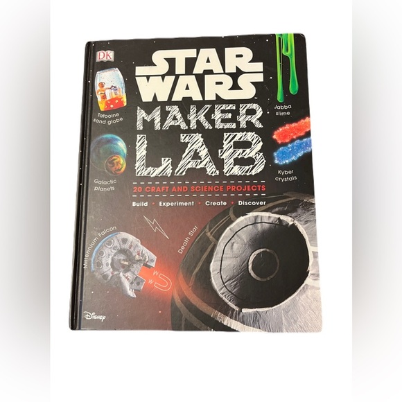 Star Wars Maker Lab: 20 Craft and Science Projects - hardcover book - Picture 1 of 2